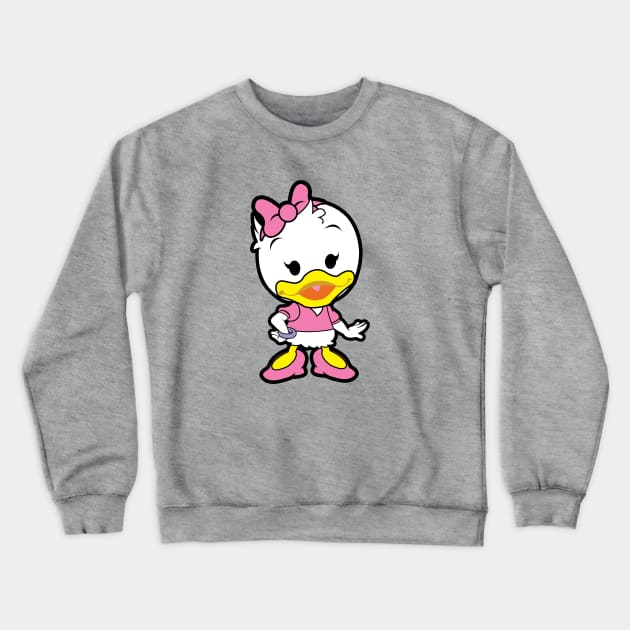 Daisy Duck Chibi Crewneck Sweatshirt by nataliawinyoto